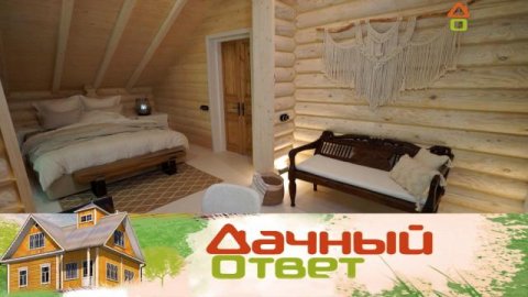 Спальня с элементами альпийского шале и греческого дома | «Дачный ответ»