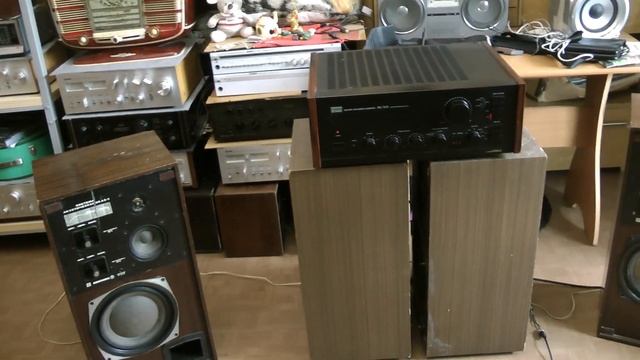 Редкие колонки 35АС-1 послушаем с Sansui AU-X11 смотреть онлайн