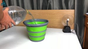 Складное ведро из силикона и пластика на 10 литров!!! Складное ведро с AliExpress!!!
