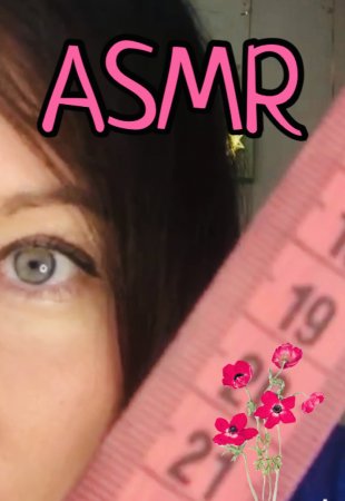 АСМР Измерение лица и тихий шёпот ?? ASMR Замеры ???