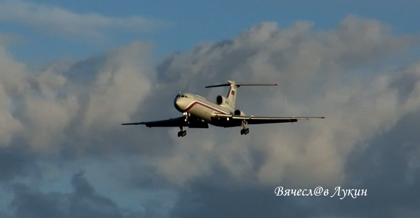 Ту-154Б-2 RA-85594 Тренировочный Полёт