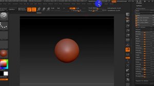 Zbrush центрирование объекта
