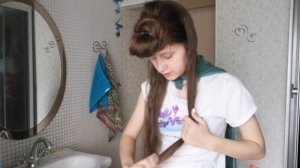 История о том, как я испортила волосы или как я решила подровнять волосы в домашних условиях//