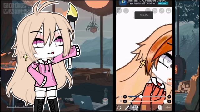 туториал по обработке волос#гачаклуб #гачалайф смотреть онлайн