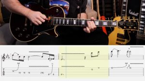 MIDNIGHT BLUES SOLO - GARY MOORE (WITH TABS)