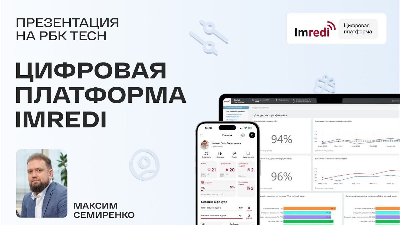 РБК Tech — Презентация цифровой платформы Imredi