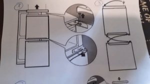 Перевешивание двери холодильника Indesit B25 без вынимания содержимого