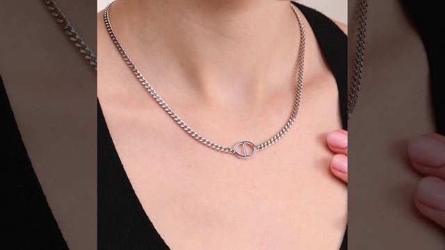 Новое серебряное колье