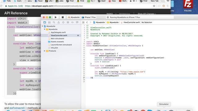 Turn your website or blog into IOS app using Xcode 10 and swift 4.2 смотреть онлайн