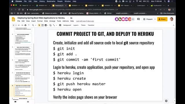 Deploying a Spring Boot app on Heroku смотреть онлайн