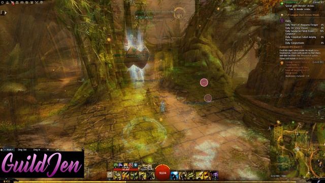 GW2 - Auric Basin Hero Points Guide - Guild Wars 2 Heart of Thorns смотреть онлайн