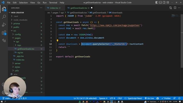 Let's Build a WebScraper in 15 Minutes with NextJS!