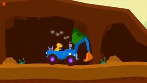 Dinosaur Digger Free Динозавр и экскаватор