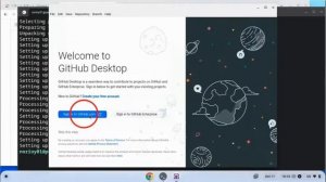 Install GitHub Desktop on Chromebook Linux