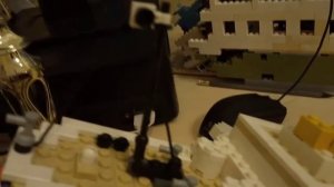Модель разлома титаника из LEGO
