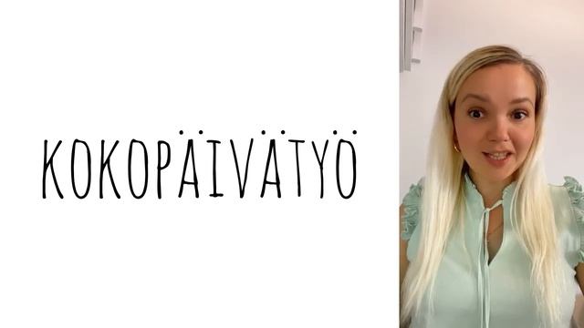 Лексика на тему Рабочая жизнь/Työelämän sanastoa. Работа в Финляндии. Финский язык. Финский онлайн. смотреть онлайн