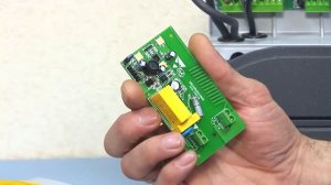 Подключение сигнальной лампы к плате управления серии NET