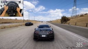 1000HP Nissan GTR NISMO | Forza Horizon 5 | Thrustmaster T300RS gameplay