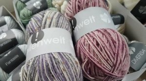 Моя новая пряжа от Lana Grossa..