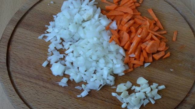 Гарнир из риса с овощами