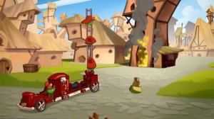 Angry birds toons: HOG ROAST! (Funny voiceover)