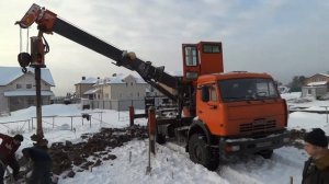 Бурение скважин для бетонирования свай КП Зосимово, Новая Москва