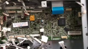 Kyocera TASKalfa 180. Replace the main PWB. Error C0180.