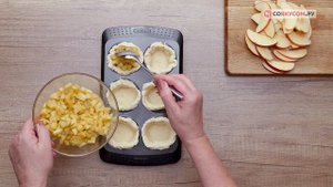 Как приготовить корзинки с яблоками - Рецепты от Со Вкусом