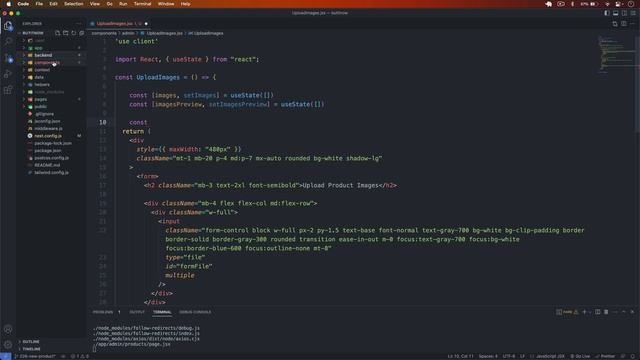 Next.js 13 Full Stack E-commerce App #26 | Upload Multiple Product Images on Cloudinary смотреть онлайн