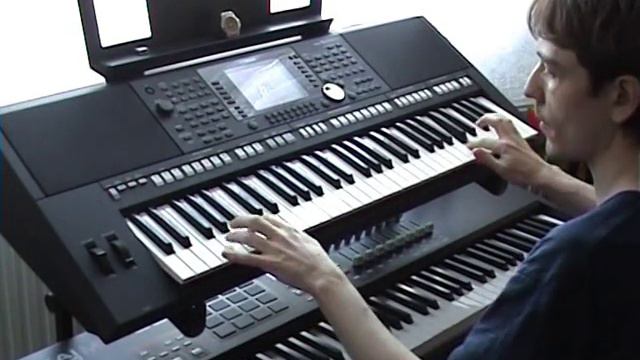 Space music 2 - YAMAHA PSR-S950 - Stargate - musical improvisation - Stanislav Šteif Jr. смотреть онлайн