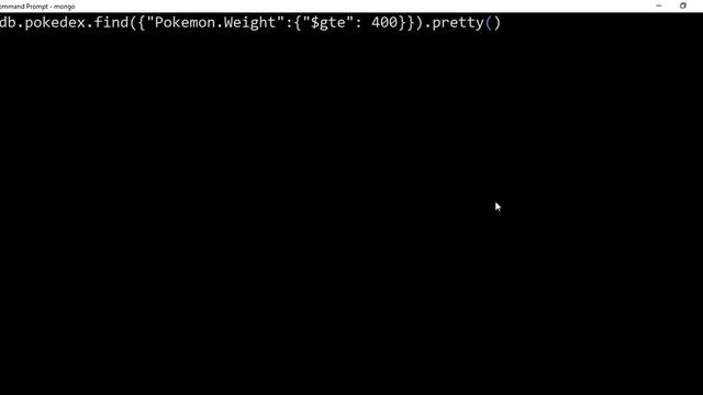 Implementing Comparison Operators in a MongoDB Query смотреть онлайн