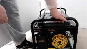 Запуск Генератора HUTER DY3000L (2,5 кВт)