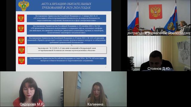 Публичное мероприятие с подконтрольными субъектами во II квартале 2024 года (ЦУ Ростехнадзора)