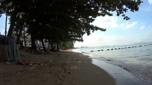 Пляж на Джомтьене в ноябре. Jomtien Beach. Pattaya