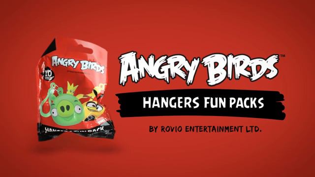 Angry Birds | Collectible Hangers Toy Commercial смотреть онлайн