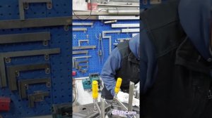 лестница из профильной трубы 60x40 х4 сваревание металоконструкцыи