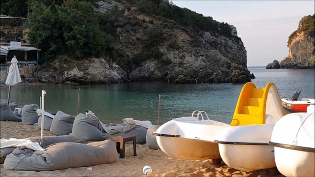 PALEOKASTRITSA - Beach & Marina - Corfu (Greece) смотреть онлайн