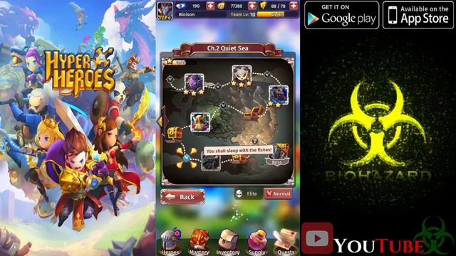Hyper Heroes (Android/iOS) Gameplay Part 3 смотреть онлайн
