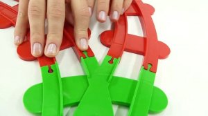 Игрушки Бауэр: конструктор железная дорога и поезд