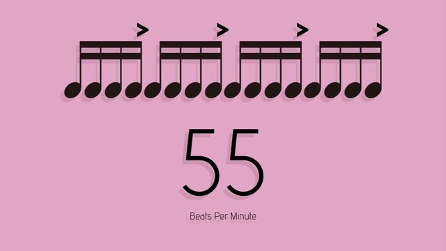 BPM = 55　メトロノーム - metronome - 16分 アクセント1-4 смотреть онлайн