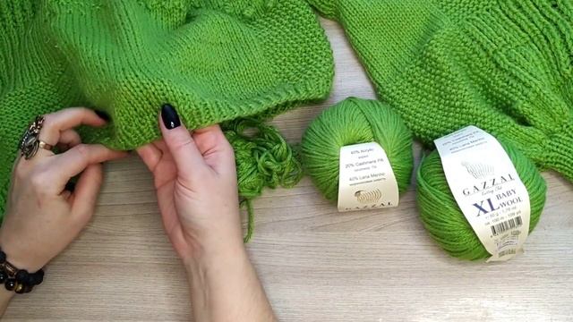 Отзыв на пряжу Gazzal Baby Wool XL и на пряжу Gazzal Viking
