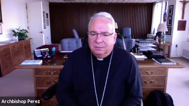 Archbishop Nelson Perez on Cardinal Wilton Gregory смотреть онлайн