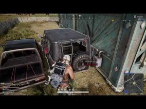 Топ-1 в PUBG со сквадом на карте Эрангель с BlackCatLEO