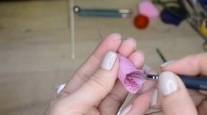 Наперстянка из холодного фарфора