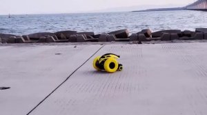 Зрелищные трюки, машинка-перевертыш