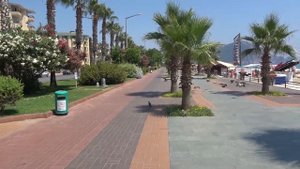 Пляж Клеопатры в Алании Пляжи 22-11 Бульвар Ататюрка Kleopatra beach Alanya  Ataturk ziminvideo