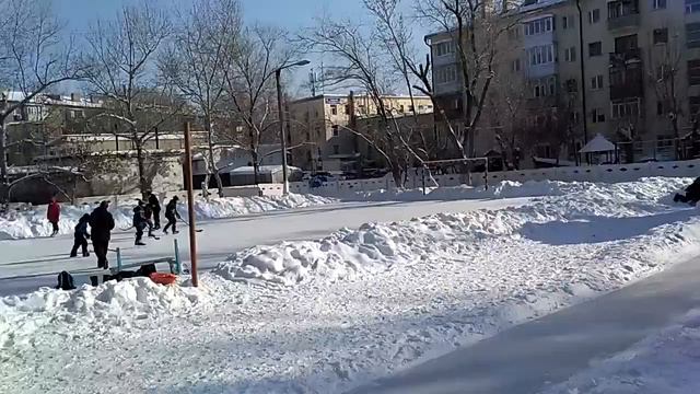 Караганда: зимние баталии на 45-ом