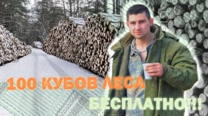 Как получить 100 кубов леса БЕСПЛАТНО!