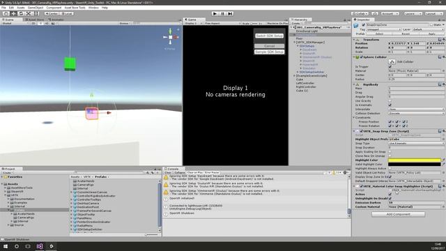 VRTK v3 - [Basics] Snap Drop Zones смотреть онлайн