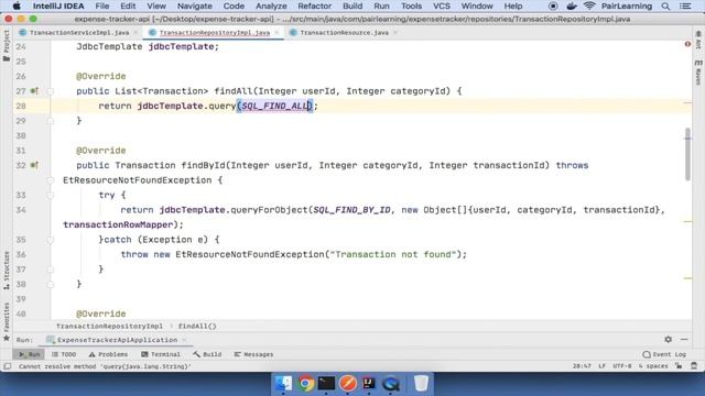 Spring Boot - REST API using PostgreSQL and JWT [9] - Transaction - Find and Update смотреть онлайн